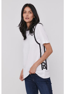 G-Star Raw Тениска дамска в бяло - Pepit.bg