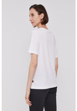 G-Star Raw Тениска дамска в бяло - Pepit.bg