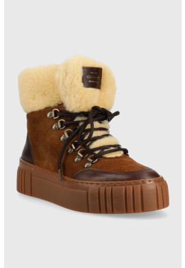 Gant Апрески Snowmont в кафяво - Pepit.bg