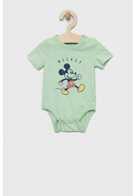 Gap Бебешко боди от памук x Disney - Pepit.bg