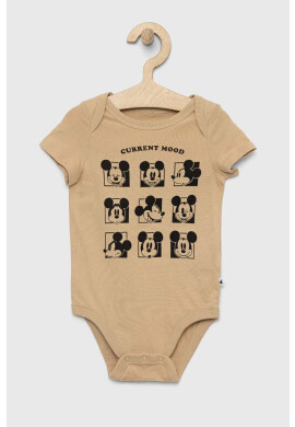 Gap Бебешко боди от памук x Disney - Pepit.bg