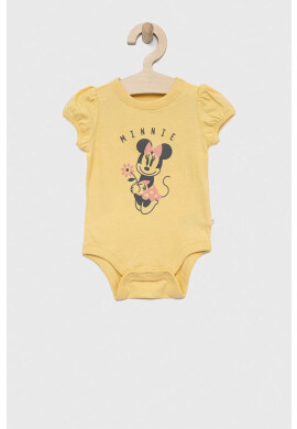 Gap Бебешко боди от памук x Disney - Pepit.bg