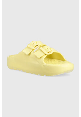 Gap Чехли VIRGINIA в жълто с платформа GAO001F2S - Pepit.bg