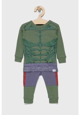 Gap Детска памучна пижама x Marvel - Pepit.bg