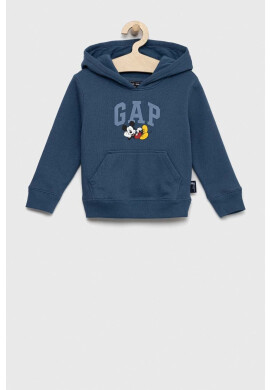 Gap Детски суичър X Disney с качулка с принт - Pepit.bg