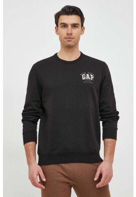 Gap Суичър в черно с принт - Pepit.bg
