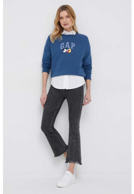 Gap Суичър x Disney в синьо с десен - Pepit.bg