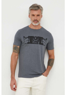 Gap Тениска x Star Wars в сиво с принт - Pepit.bg