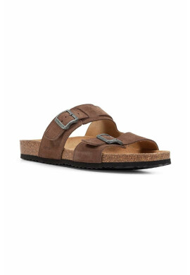 Geox Велурени чехли U SANDAL GHITA E - Pepit.bg
