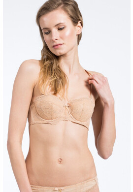 Gossard Сутиен Superboost Lace Strapless Nude - Pepit.bg