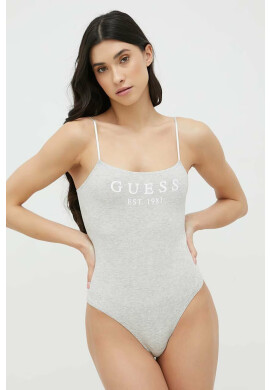 Guess Боди в сиво меланж на - Pepit.bg