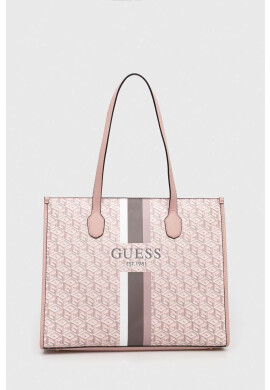 Guess Чанта в розово - Pepit.bg