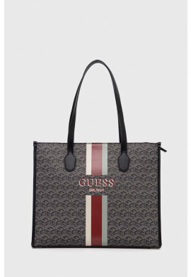 Guess Чанта в сиво - Pepit.bg