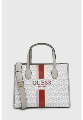Guess Чанта в бяло - Pepit.bg