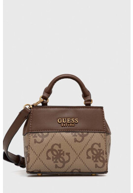 Guess Чанта в кафяво - Pepit.bg