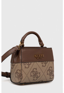 Guess Чанта в кафяво - Pepit.bg
