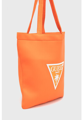 Guess Чанта в оранжево - Pepit.bg