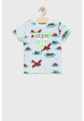 Guess Детска памучна тениска - Pepit.bg