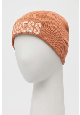 Guess Детска шапка в оранжево - Pepit.bg