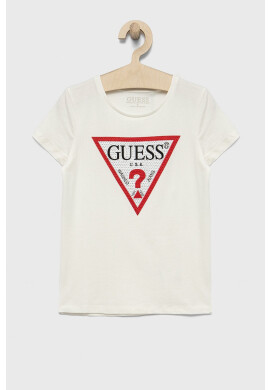 Guess Детска тениска в червено - Pepit.bg