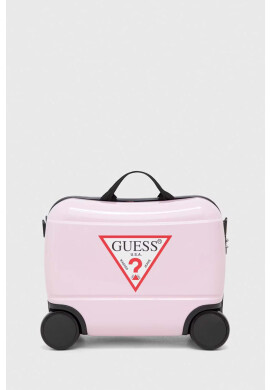 Guess Детски куфар в розово - Pepit.bg