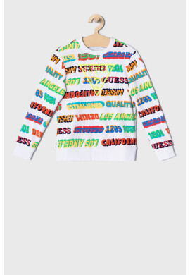 Guess Детски памучен суичър 116-175 cm - Pepit.bg