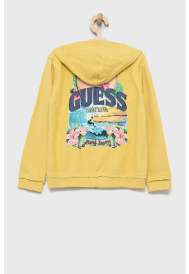 Guess Детски памучен суичър - Pepit.bg