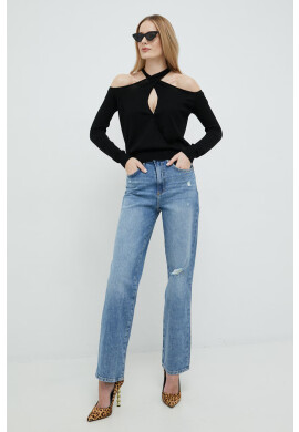 Guess Дънки Melrose с висока талия - Pepit.bg