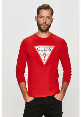Guess Jeans - Блуза с дълъг ръкав - Pepit.bg