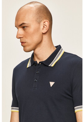 Guess Jeans - Тениска с яка - Pepit.bg