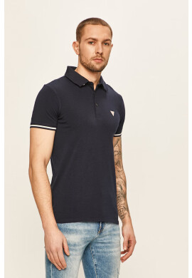 Guess Jeans - Тениска с яка - Pepit.bg
