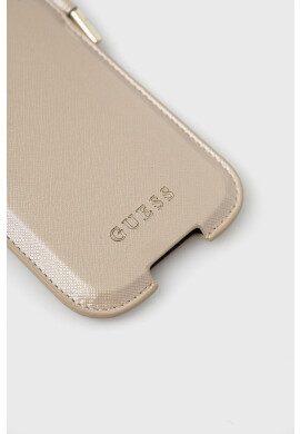 Guess Калъф за телефон 6.1" в златисто - Pepit.bg