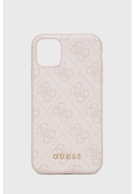 Guess Кейс за телефон Iphone 11 61" в розово - Pepit.bg