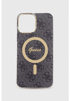 Guess Кейс за телефон iPhone 13 Pro Max 6.7" в сиво - Pepit.bg