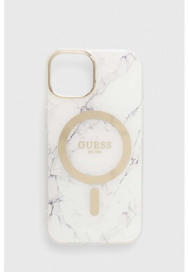 Guess Кейс за телефон iPhone 14 6.1" в бяло - Pepit.bg