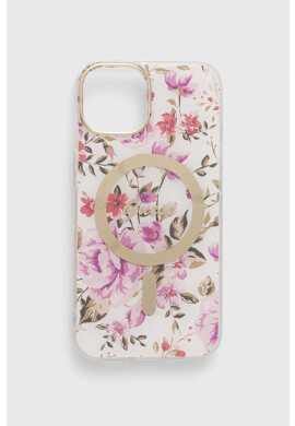 Guess Кейс за телефон iPhone 14 6.1" в прозрачен цвят - Pepit.bg