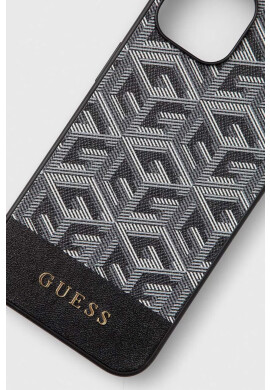 Guess Кейс за телефон iPhone 14 6.1" в черно - Pepit.bg