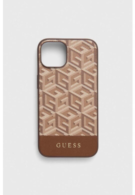 Guess Кейс за телефон iPhone 14 6.1" в кафяво - Pepit.bg