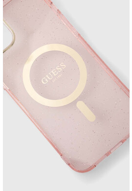 Guess Кейс за телефон iPhone 14 Plus 6.7" в розово - Pepit.bg