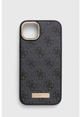 Guess Кейс за телефон iPhone 14 Plus 67" в сиво - Pepit.bg