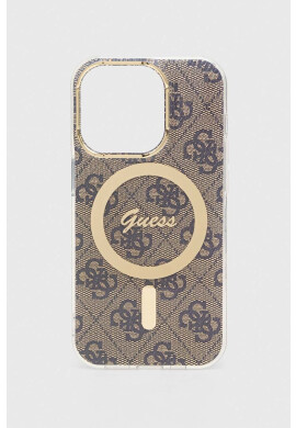 Guess Кейс за телефон iPhone 14 Pro 6.1" в лилаво - Pepit.bg