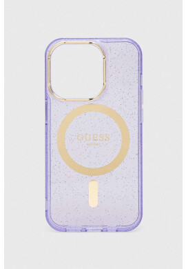 Guess Кейс за телефон iPhone 14 Pro 6.1" в лилаво - Pepit.bg