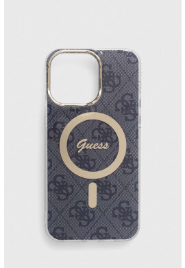 Guess Кейс за телефон iPhone 14 Pro Max 6.7" в сиво - Pepit.bg