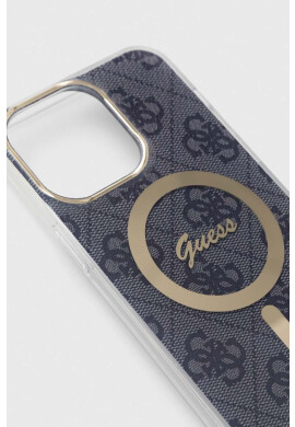 Guess Кейс за телефон iPhone 14 Pro Max 6.7" в сиво - Pepit.bg