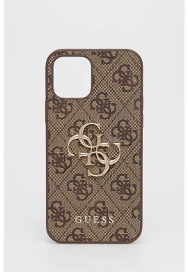 Guess Кейс за телефон Iphone 12/12 Pro в кафяво - Pepit.bg