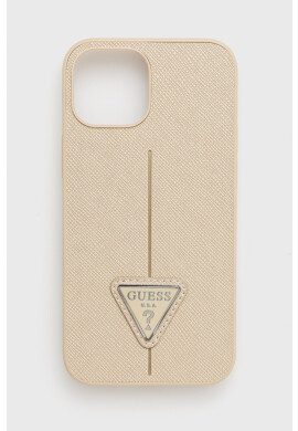 Guess Кейс за телефон Iphone 13 Mini 54'' в бежово - Pepit.bg