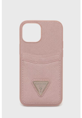 Guess Кейс за телефон Iphone 13 Mini 54'' в розово - Pepit.bg