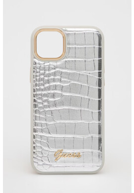Guess Кейс за телефон Iphone 14 Plus 67" в сребристо - Pepit.bg