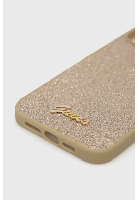 Guess Кейс за телефон Iphone 14 Plus 67" в златисто - Pepit.bg