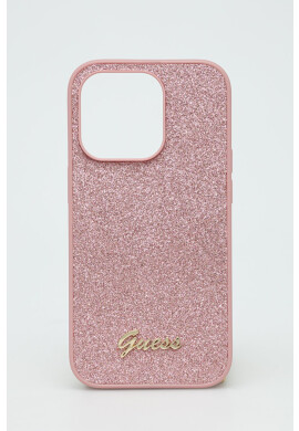 Guess Кейс за телефон Iphone 14 Pro 61" в розово - Pepit.bg